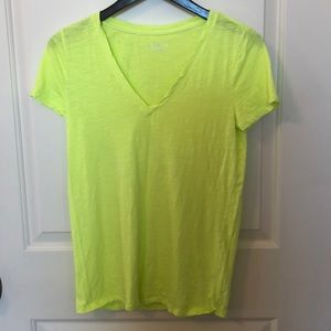 Yellow women’s medium Vneck T-shirt